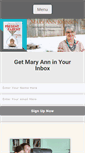 Mobile Screenshot of maryannjohnsoncoach.com